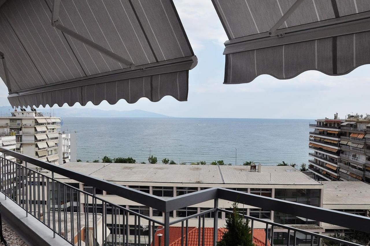 Unique Flat Of Refined Luxury And Splendid Views. Apartment Kavala Bagian luar foto